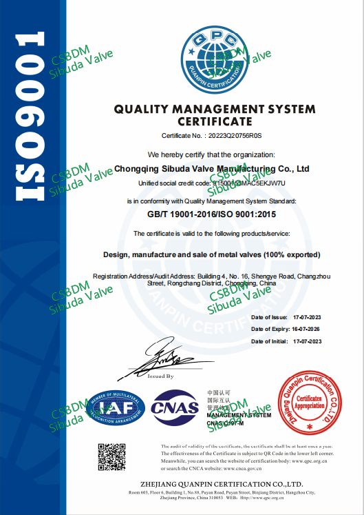 Certificado ISO9001
